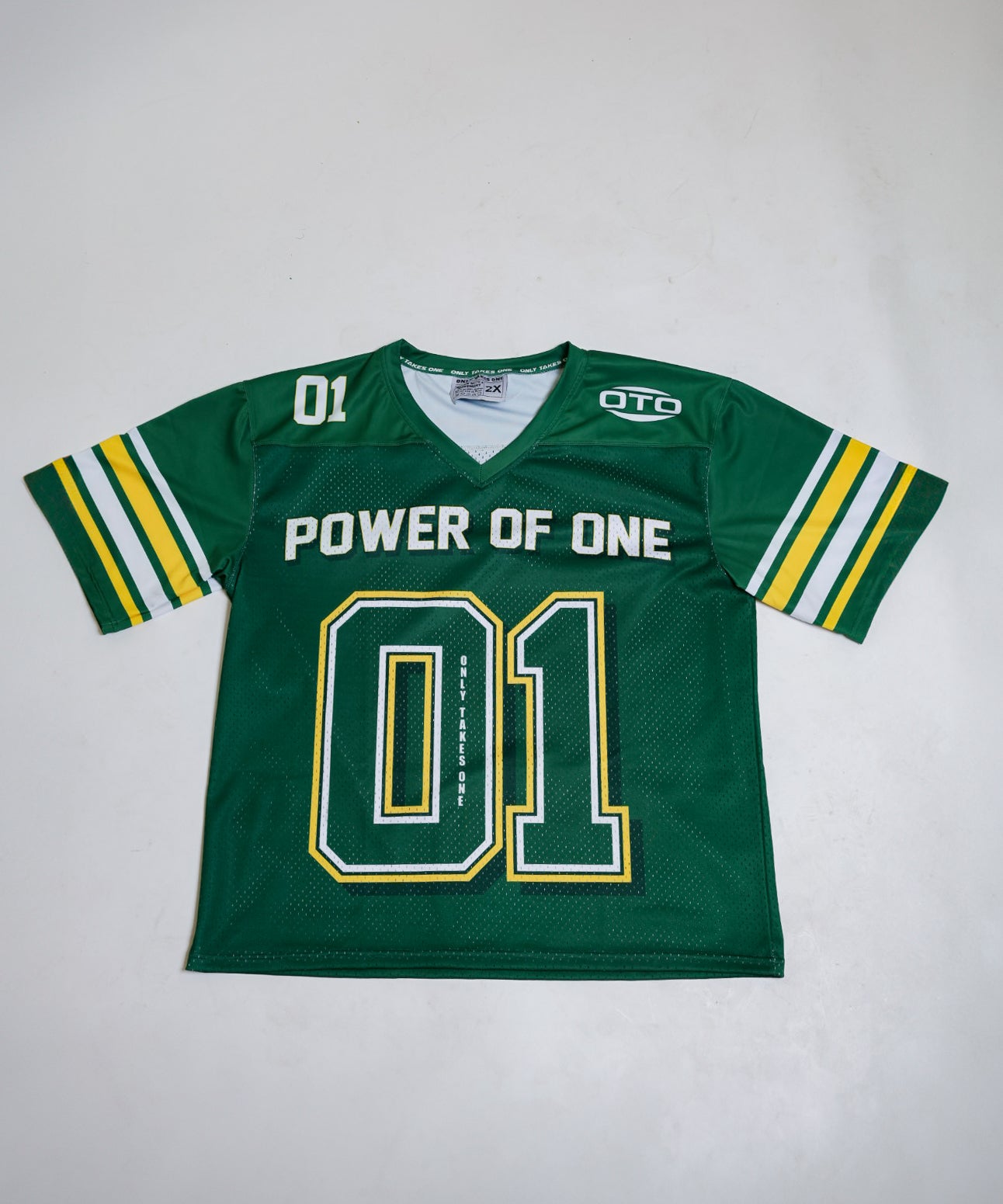 Green "POWER OF ONE" Jersey