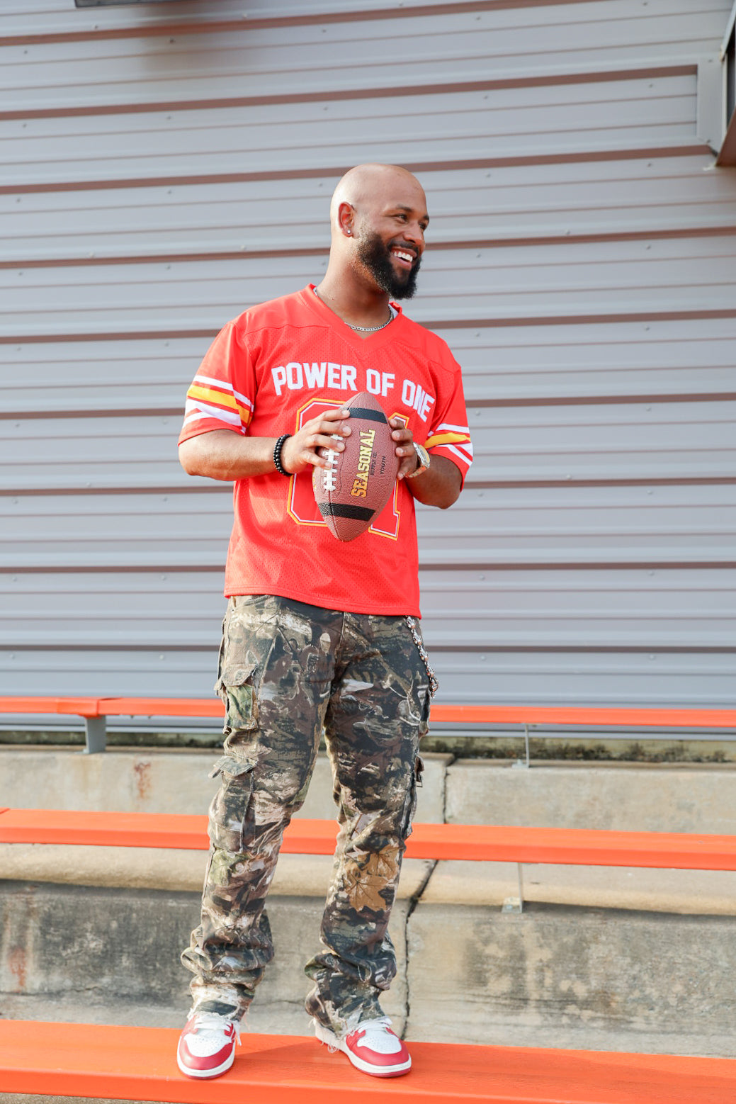 Red "POWER OF ONE" Jersey