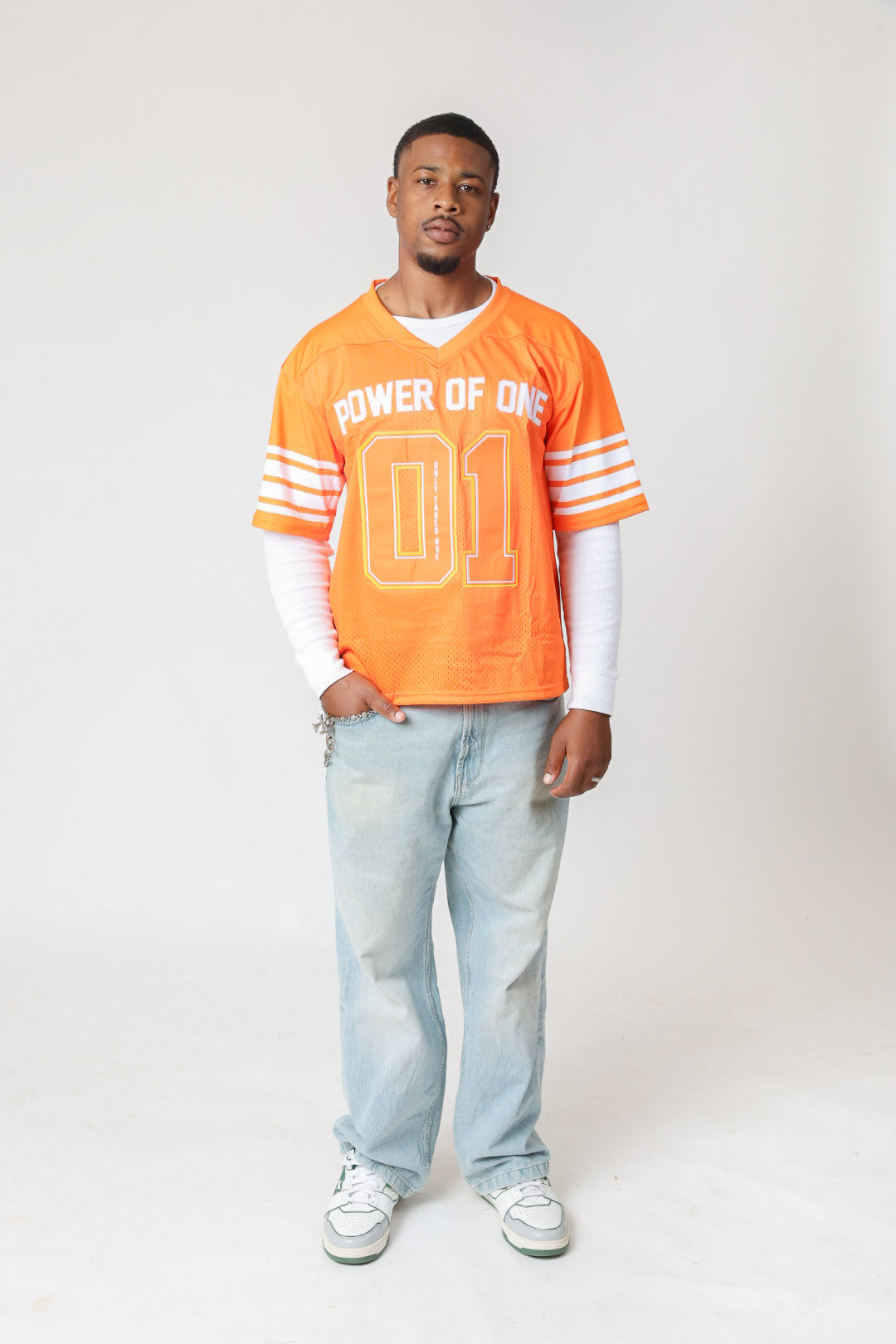 Orange “POWER OF ONE” Jersey