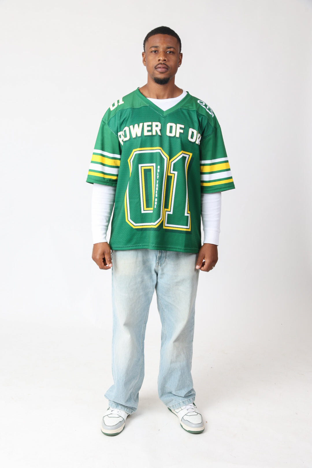 Green "POWER OF ONE" Jersey
