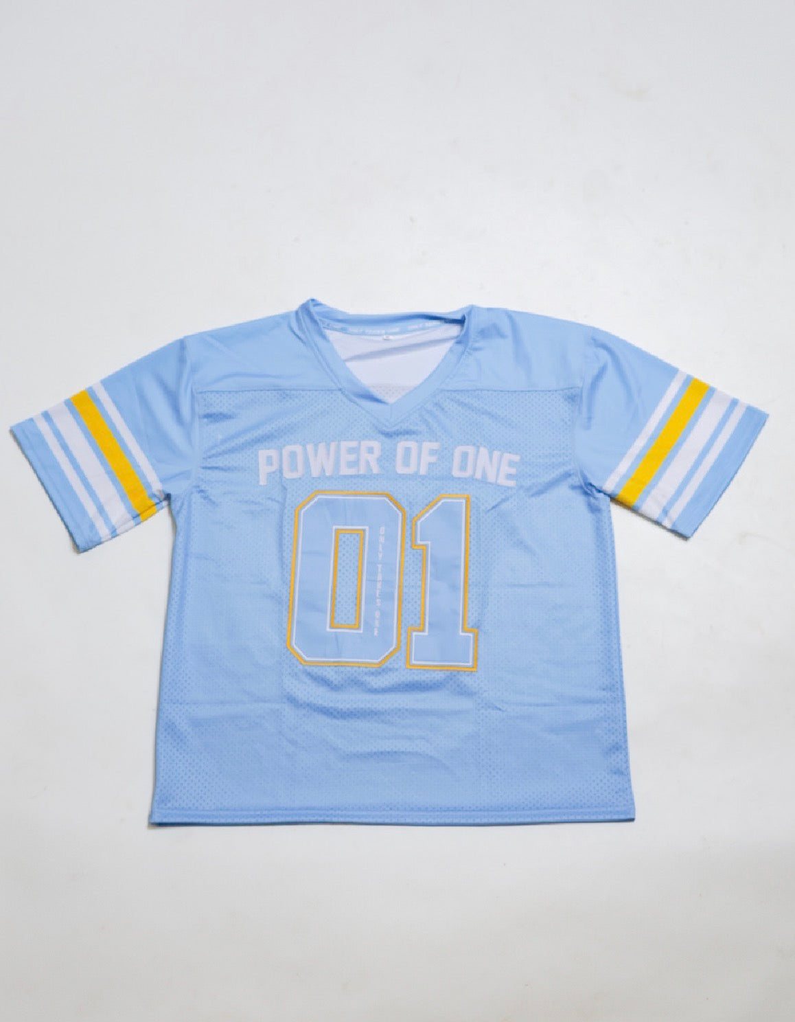 Blue "POWER OF ONE" Jersey